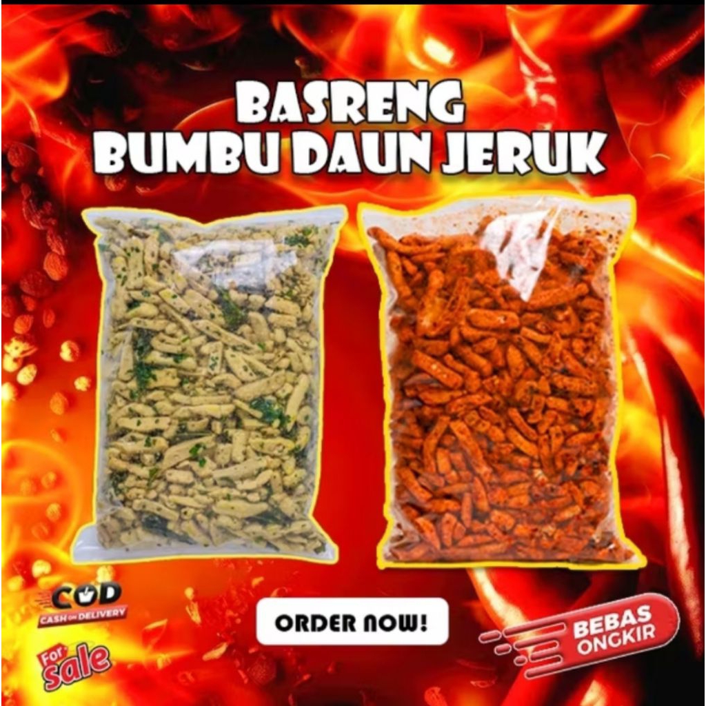 

BASRENG BUNDLING PEDAS 500 GR DAN ORIGINAL 500 GR