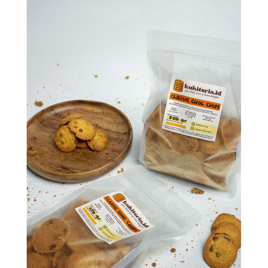 

kukiteria.id - Mini Classic Chocolate Chip Cookies 250gr & 550gr