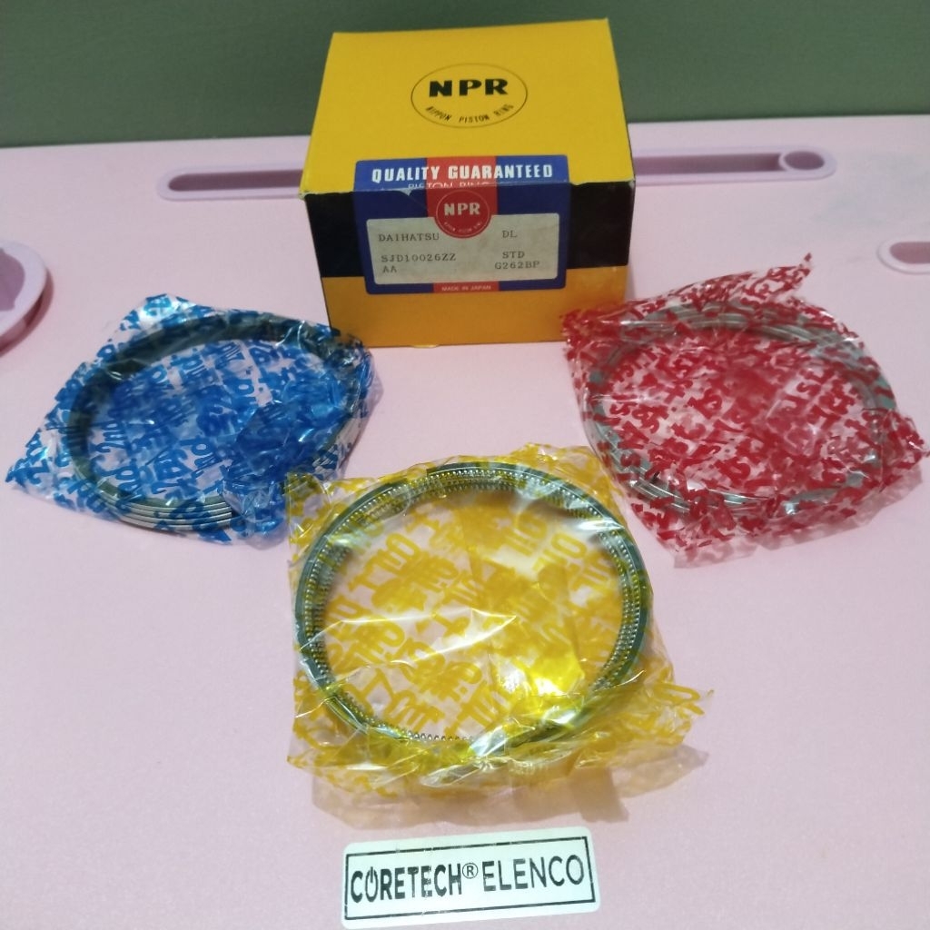 RING SEHER RING PISTON DAIHATSU TAFT F70 FEROZA HILINE SIZE STD