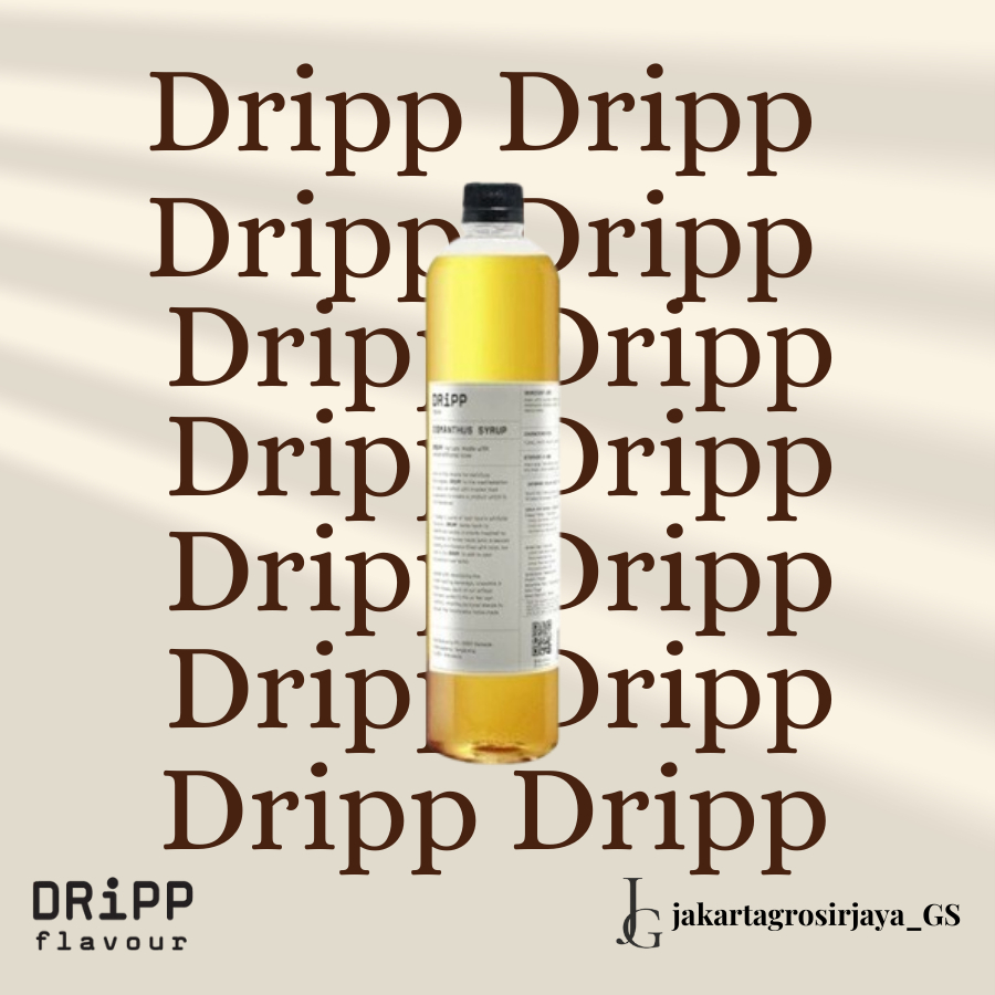 

Dripp Syrup Osmanthus 760 ML - Rasa Osmanthus 760 ML
