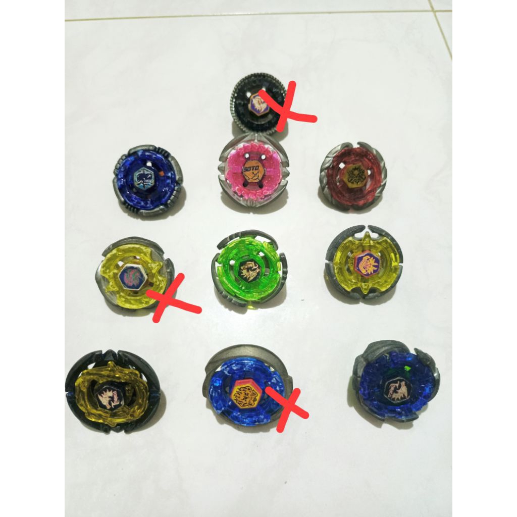 15PCS Beyblade Metal Fight / Gasing gangsing