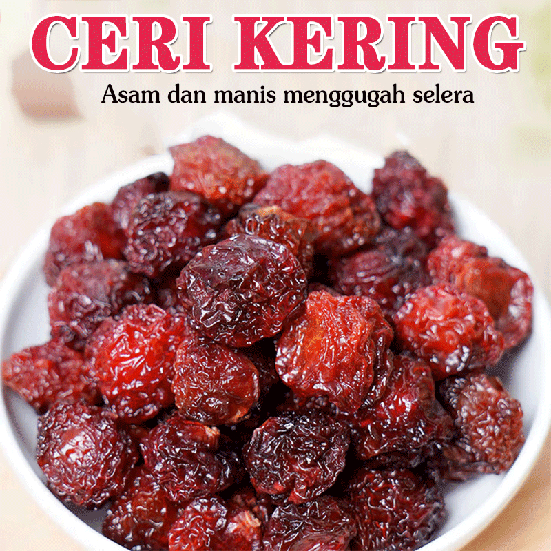 

⚡️COD + 24 jam pengiriman⚡【Beli satu gratis satu】/ Ceri kering berkualitas / 【Mengurangi radang sendi dan asam urat】/ Buah kering halal / Cemilan sehat untuk diet
