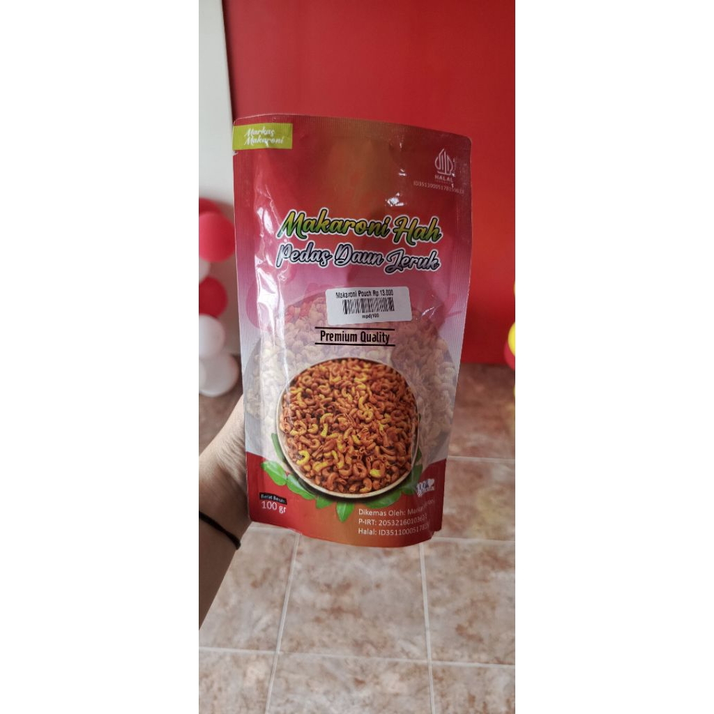 

MAKARONI HAH NIAN DAUN JERUK EXTRA PEDAS