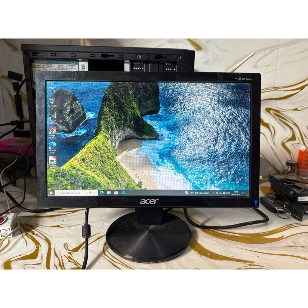 LED MONITOR 16INCH ACER BENQ LG