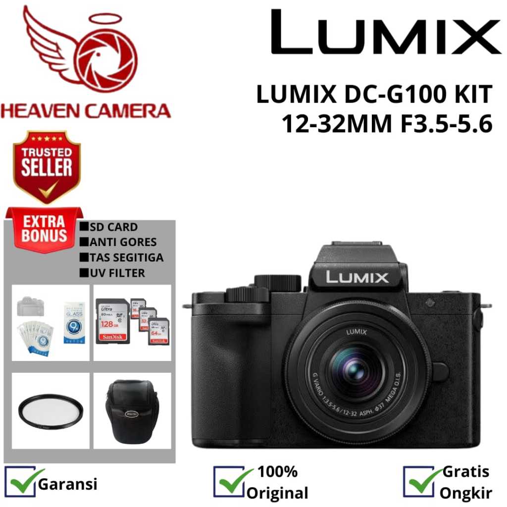 PANASONIC LUMIX DC-G100 KIT 12-32MM / LUMIX DC G100 KIT 12-32MM