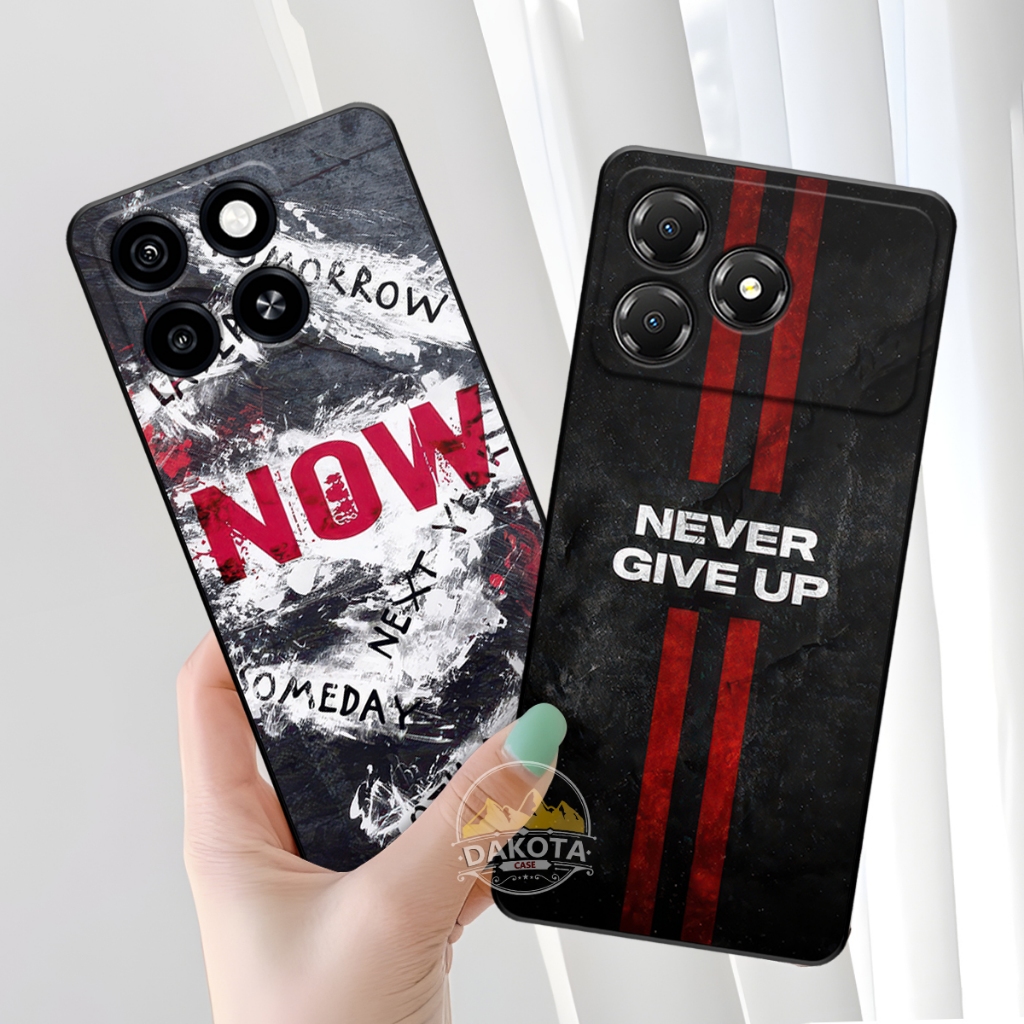 DAKOTA | Casing Silikon Hp ZTE Blade A36 | ZTE Blade A56 UV Printing Gambar Vintage | Case Lentur gr