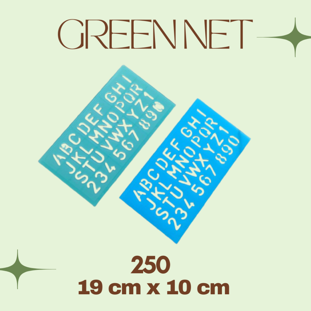 

PENGGARIS SABLON / PENGGARIS CETAKAN HURUF & ANGKA BT-250