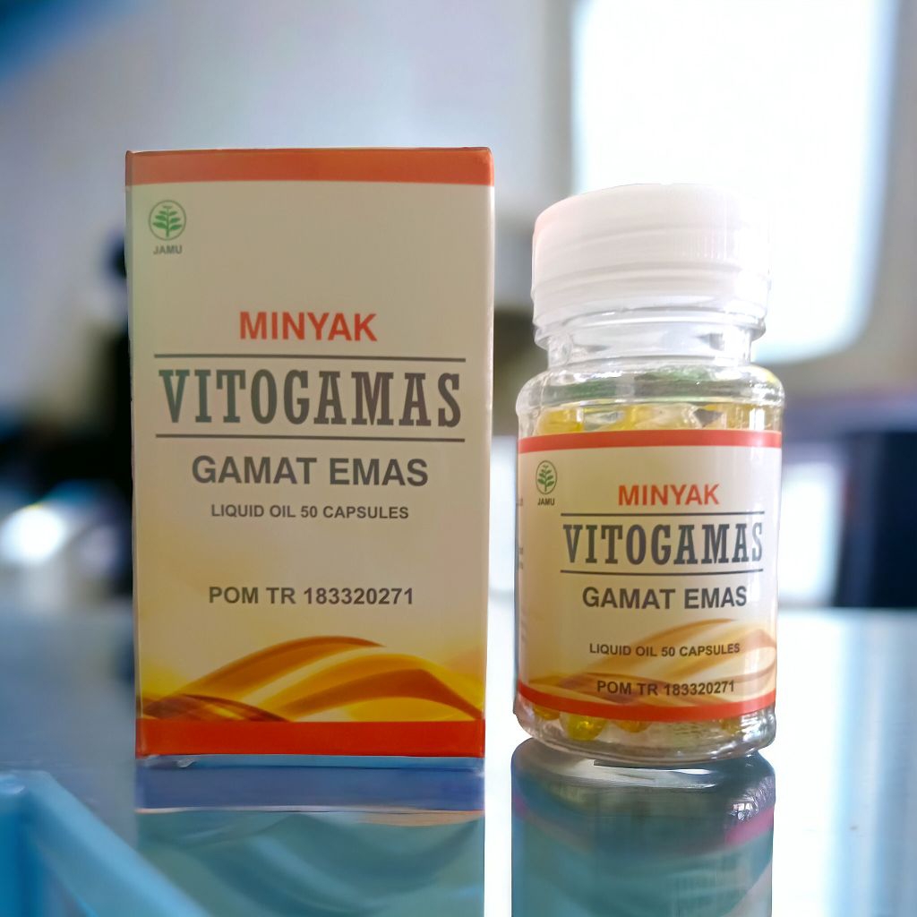 Kapsul Minyak Gamat Emas isi 50