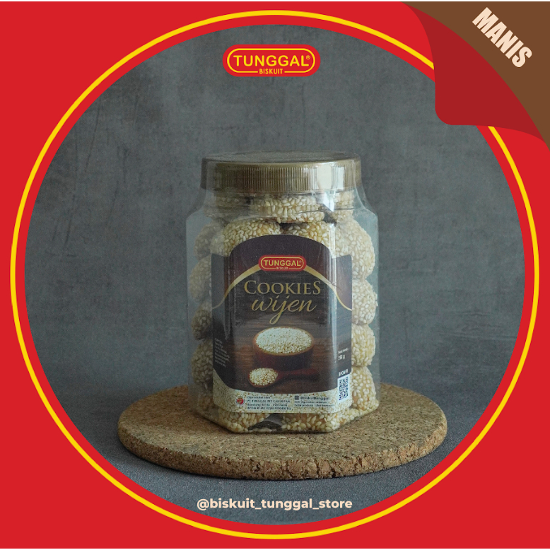 

Tunggal Cookies Wijen Toples