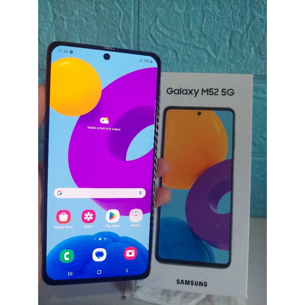 SAMSUNG M52 5G RAM 8/128gb SECOND