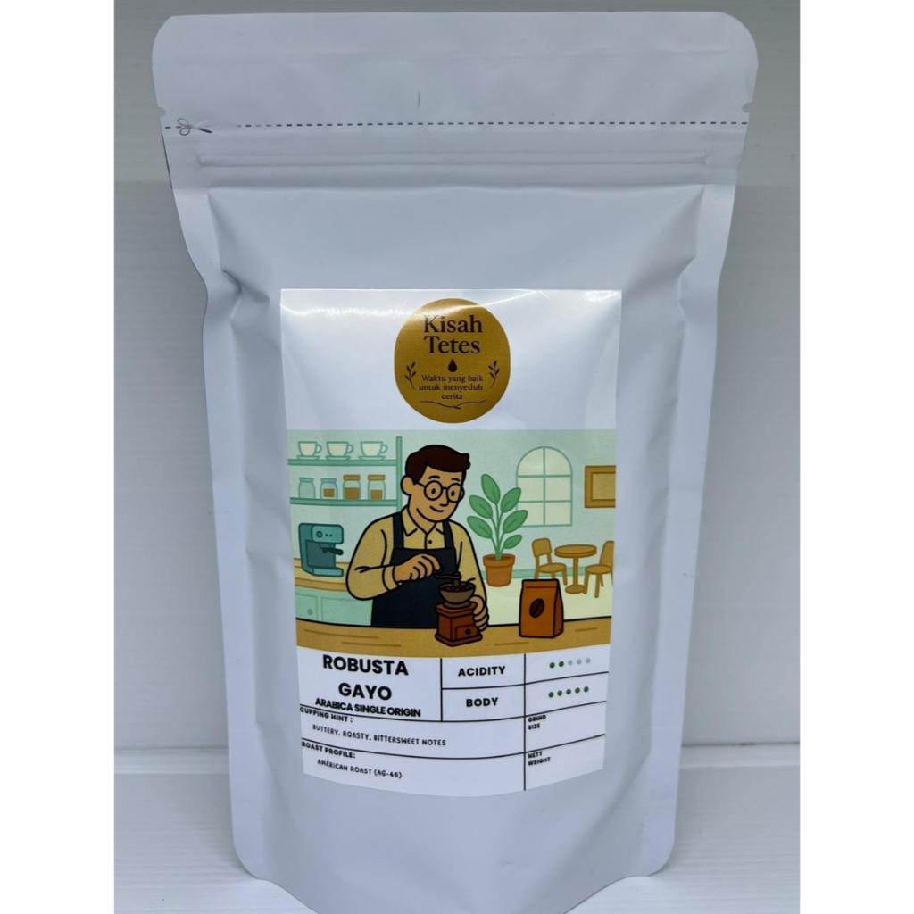 

Drip Bag Coffee Robusta Gayo