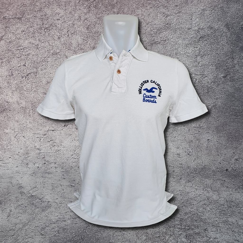 Baju Kaos Polo HOLLISTER - Size S / Lebar Dada 48 cm - Original - Second