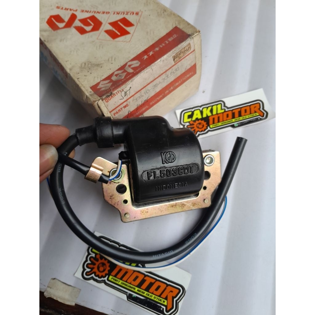 koil coil KGD suzuki a100 rgr rc80 rc100 rc110 tornado crystal rc 80 rc 100 rc110 oroginal asli nos 