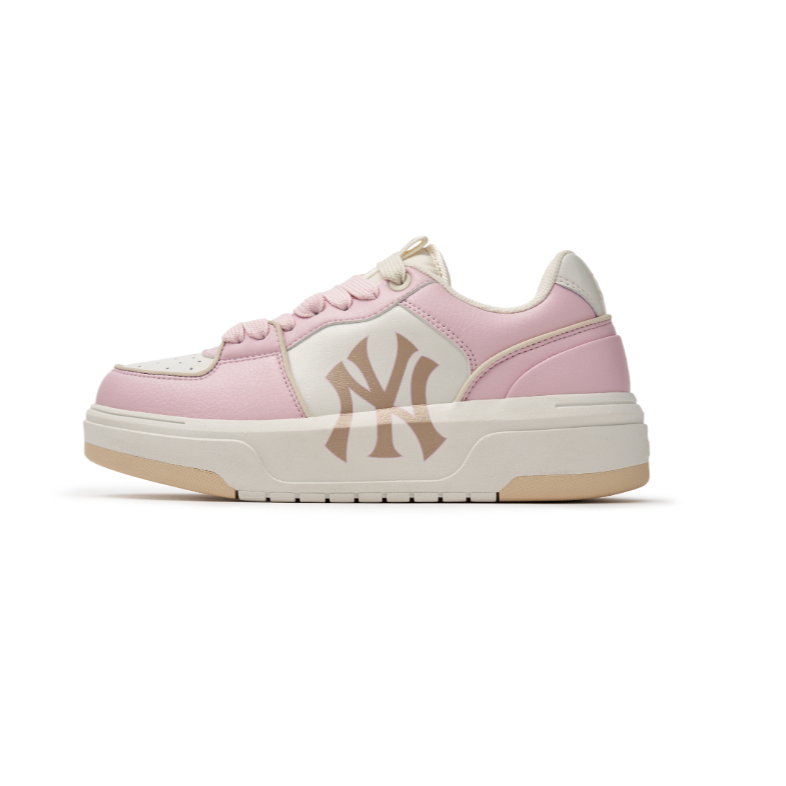 MLB CHUNKY LINER BASIC NY YANKEES PINK HAGUSNEAKER 100% ORIGINAL