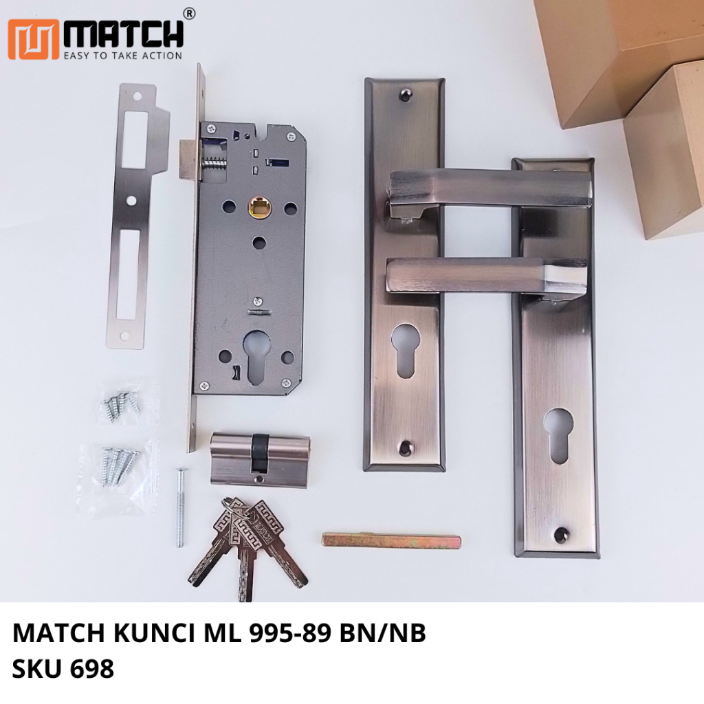 Match Kunci Pintu Rumah Gagang Tarikan Besar 25cm Minimalis I Kunci Pintu Besar