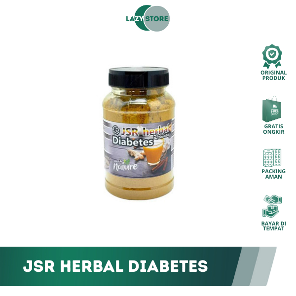 

JSR JAMU DIABETES HERBAL 150g – ramuan herbal zaidul akbar | bantu stabilkan gula darah
