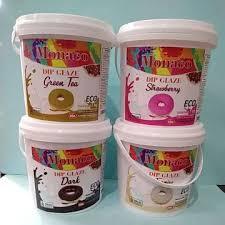 

Monaco Dip Glaze All Varian Rasa 1kg / Toping Olesan Kue Donat Dan Makanan Lainnya
