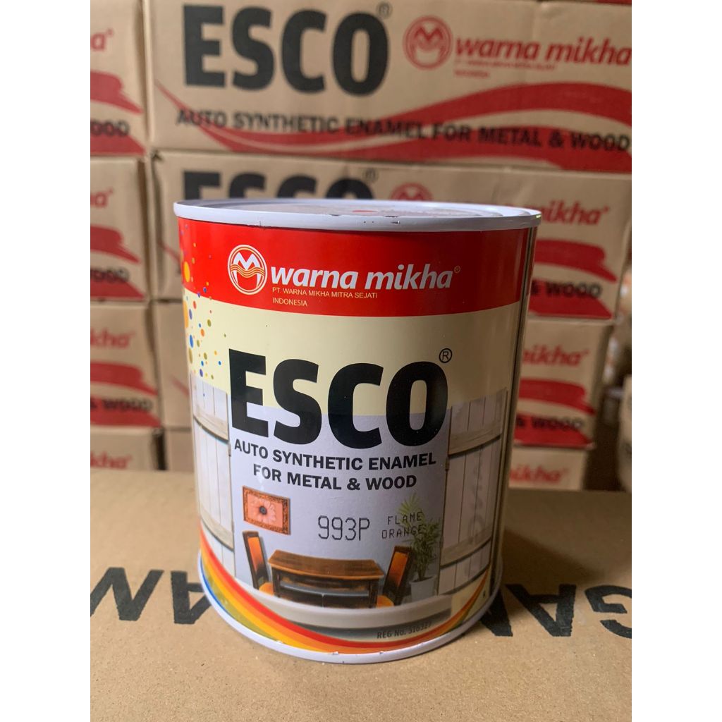 Cat esco minyak uk 1kg 993 Light Pink/Cat minyak/Cat synthetic/medan