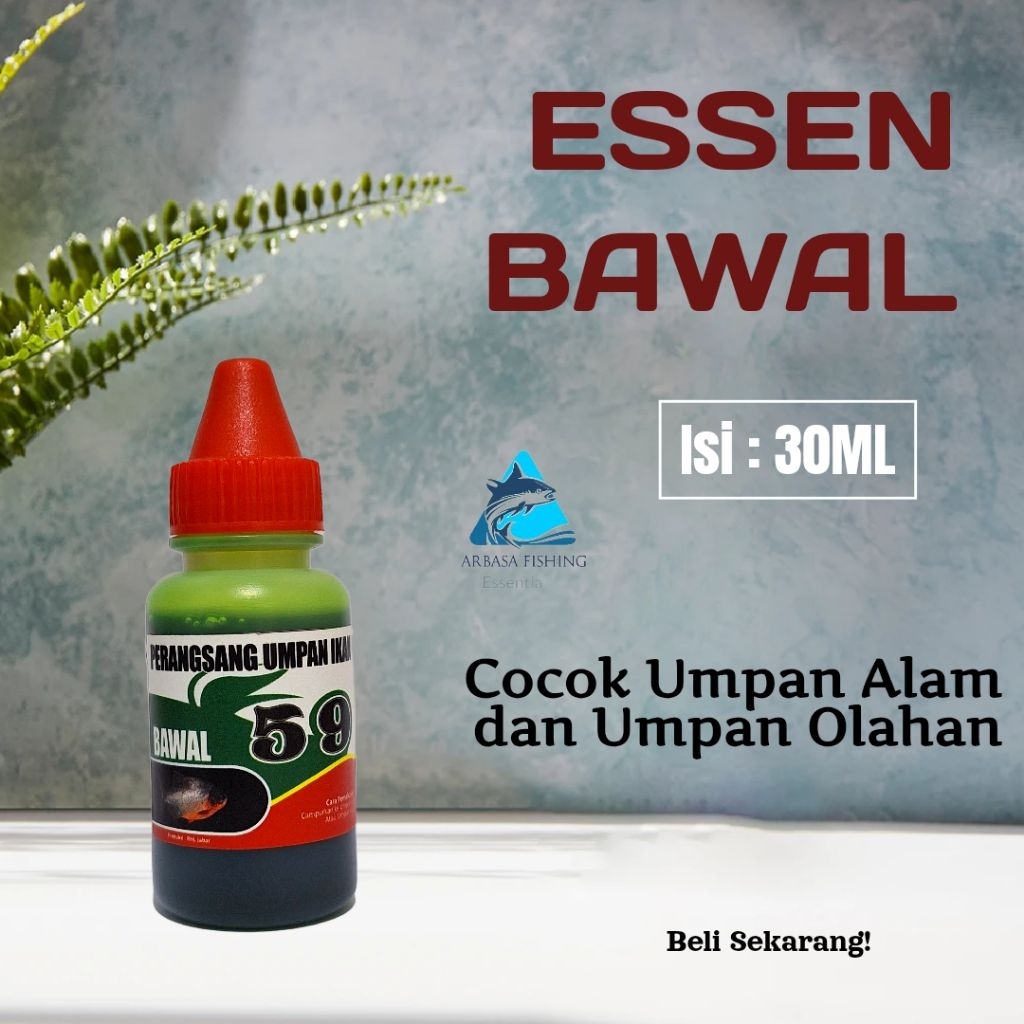 Essen Perangsang Umpan Ikan Bawal | Isi 30 ML