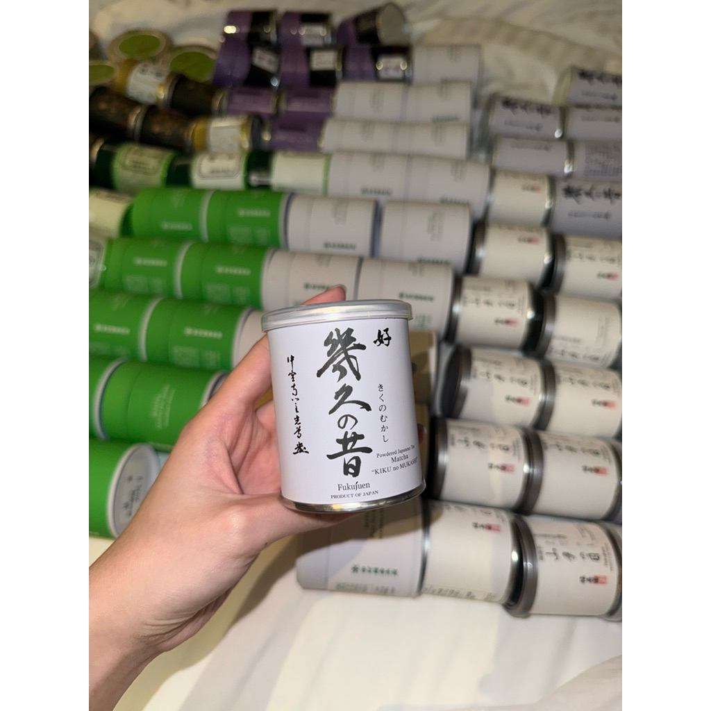 

Matcha Powder Ori Fukujuenn ‘ Kiku no mukashi ‘ 40gr tin