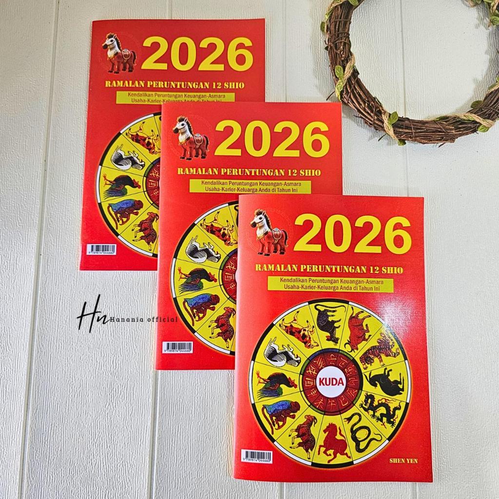 

BUKU RAMALAN 12 SHIO 2026/BUKU RAMALAN CINA 12 SHIO DI TAHUN 2026/BUKU RAMALAN 2026