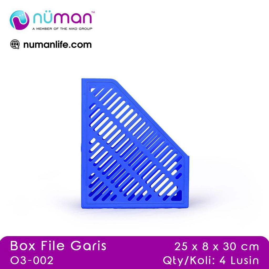 

Box File Warna Numan - Box File Dokumen / Organizer Meja / Box File Plastik