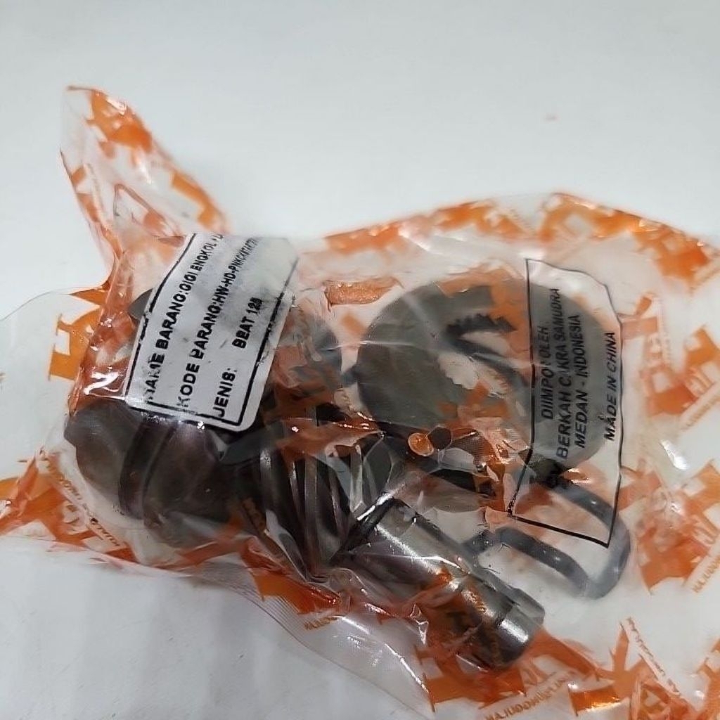 BEAT125F1 Gigi Engkol+Lawan / Gir Stater Komplit / Gear Pinion (3pcs/set)
