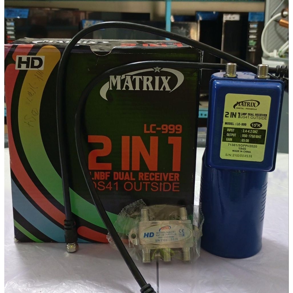 LNB Matrix Parabola Besar 2 Mesin