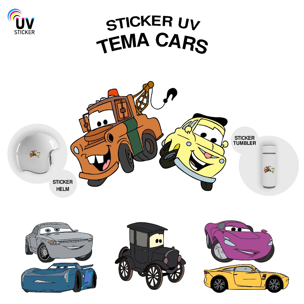 

STIKER UV - TEMA CARS | STICKER UV, STICKER MOTOR, STICKER MOBIL, STICKER HELM, STICKER TUMBLER, STICKER 3D, STICKER UV DTF BY UVSticker