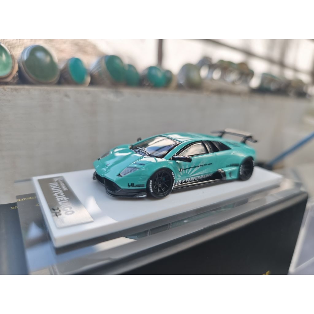 lb performance premium lamborghini murcielago tiffany blue resin