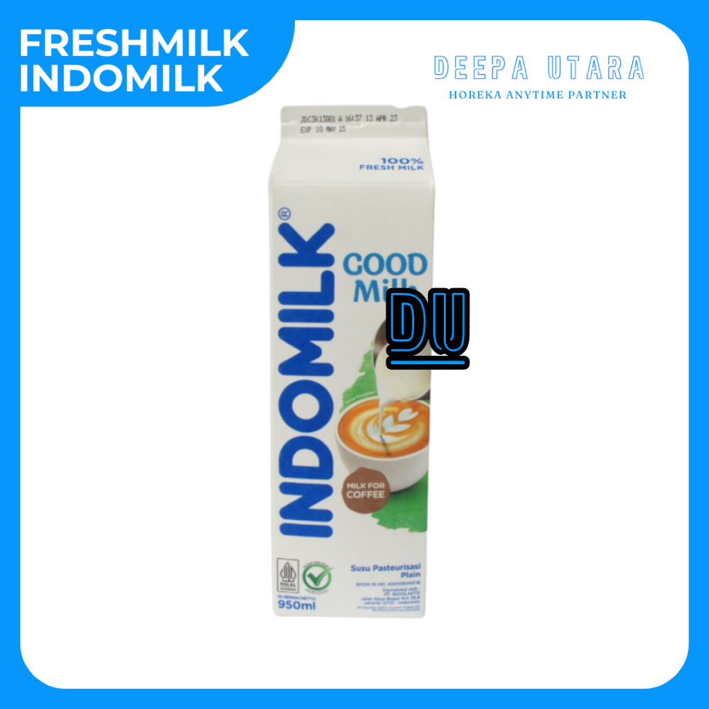 Susu Indomilk Pasteurisasi Freshmilk 1 Litter - Terlaris