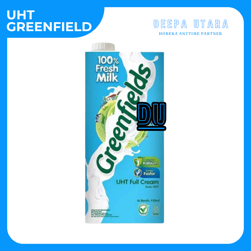 

Susu Greenfields UHT Full Cream 950ml - Terlaris