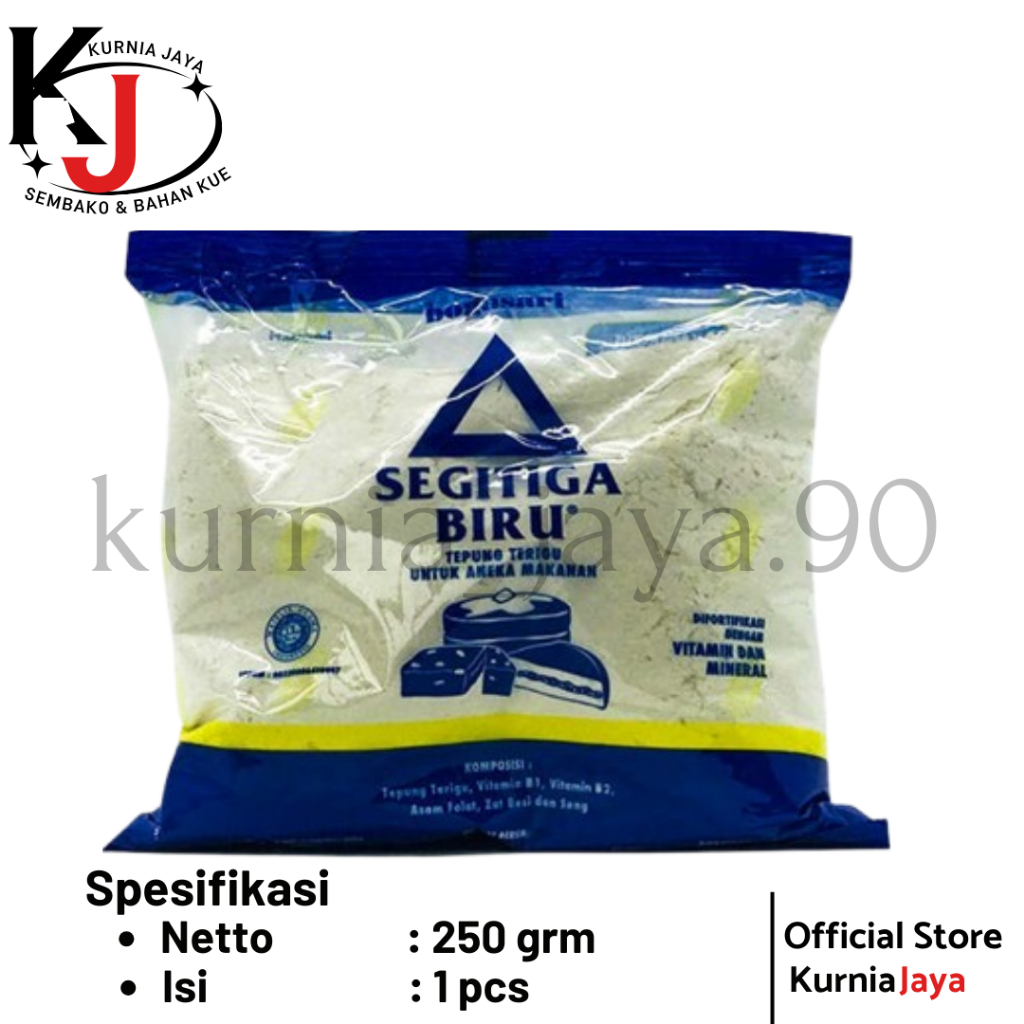 

[ SEGITIGA BIRU ] Tepung Terigu 250 gr