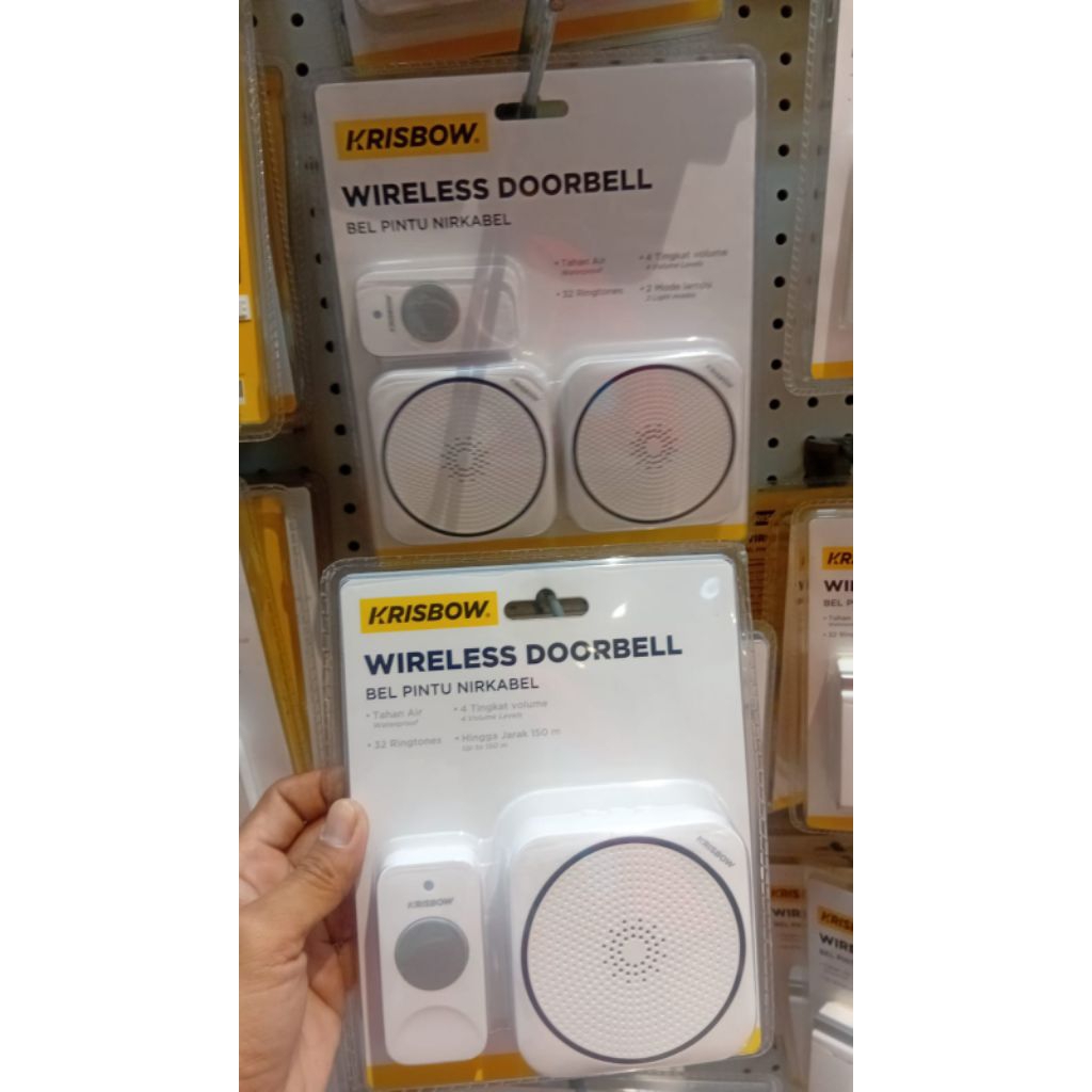 Bel Pintu / Bel Rumah Nirkabel - Krisbow