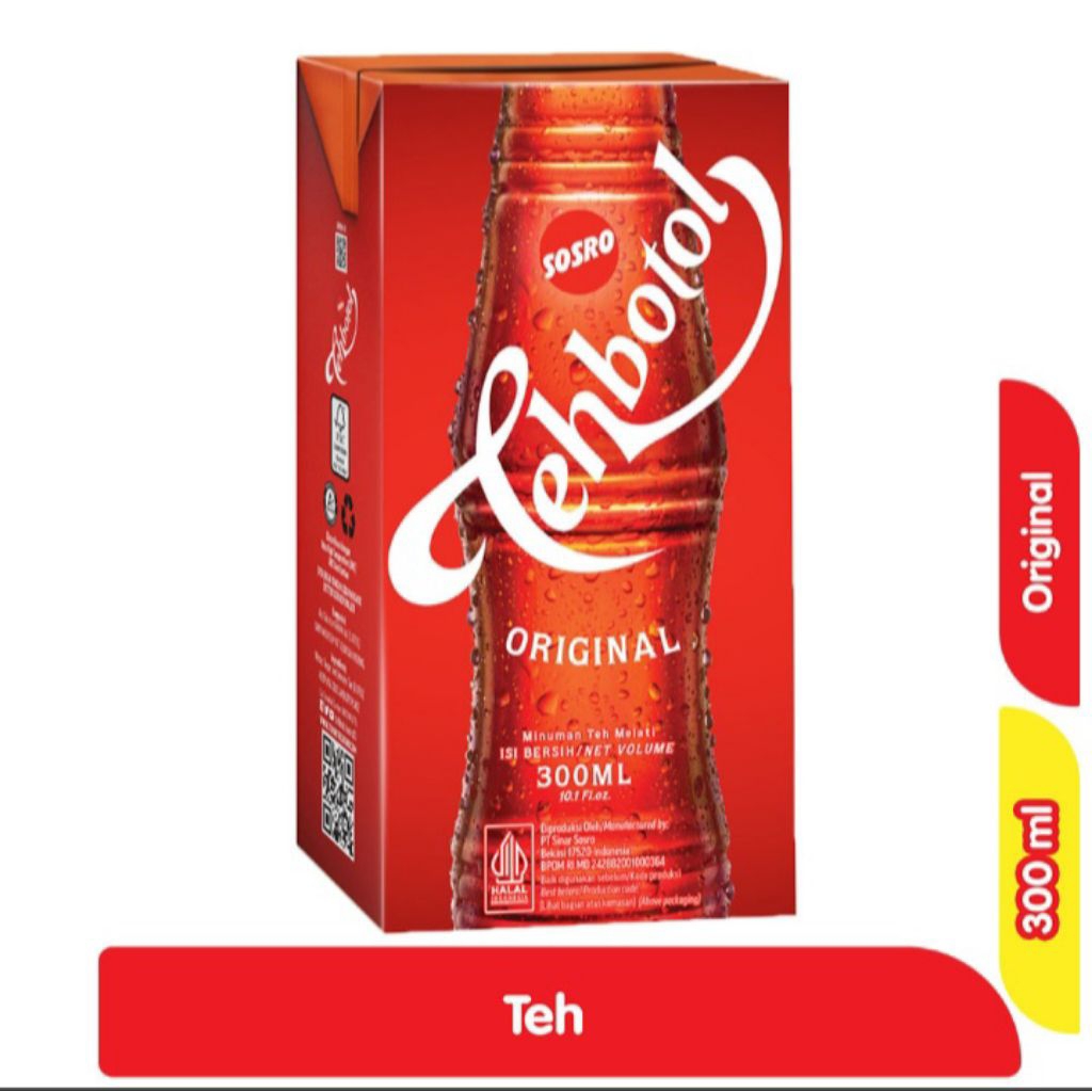

TEH BOTOL SOSRO ORIGINAL 300ML 1DUS ISI 24