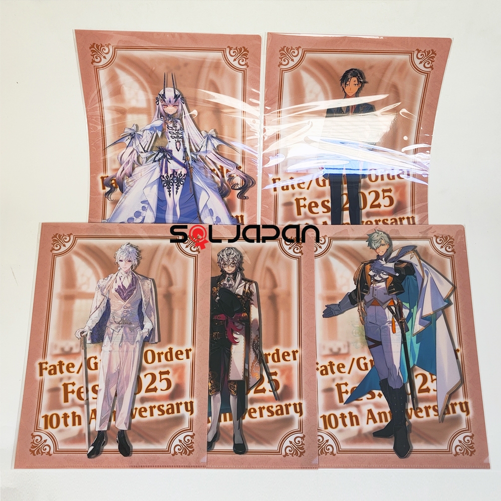 Fate Grand Order FGO Fes 2025 Avalon's Chateau A4 Clearfile Clear File B Melusine Mandricardo Merlin