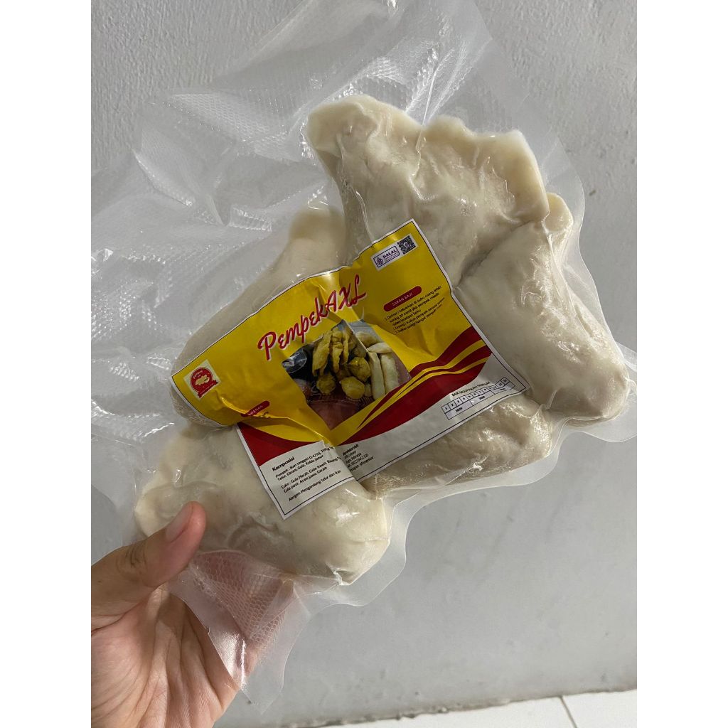 

Pempek Tenggiri Jumbo Telur isi 5 (Frozen)