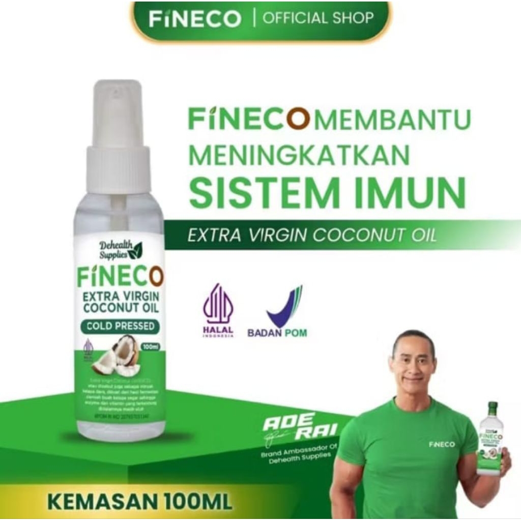 

Dehealth Supplies - Fineco Extra Virgin Coconut Oil Spray 100ml