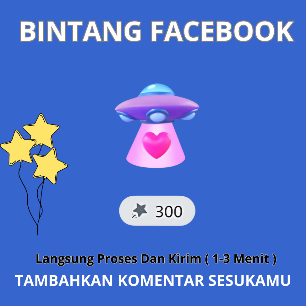 GIFT BINTANG FACEBOOK UFO FACEBOOK PROFESSIONAL
