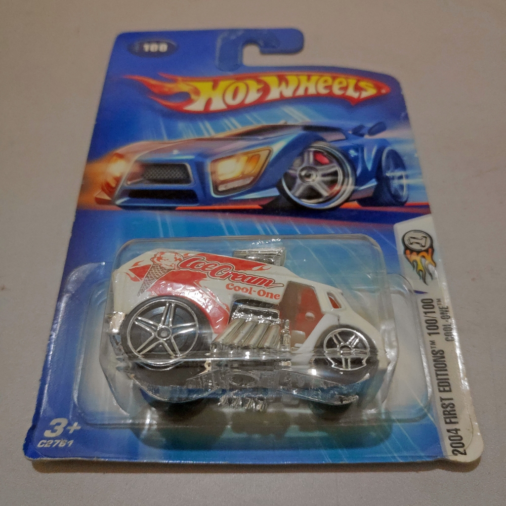 Hot Wheels Cool-One PR5 2004 First Editions by MATTEL Putih Hotwheels HW Ice Cream Van Cool One