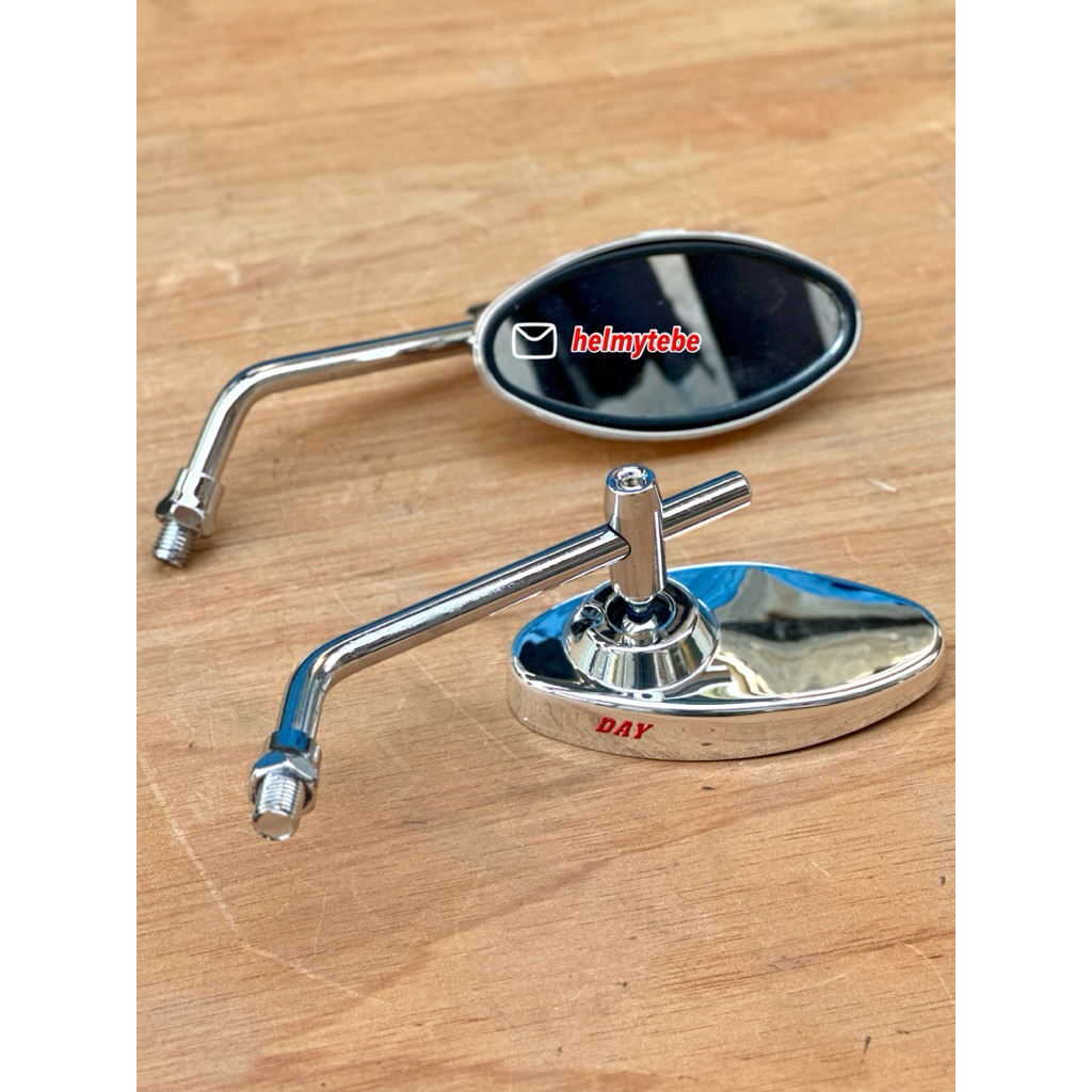 Spion oval spion daytona oval spion replika daytona spion universal semua motor