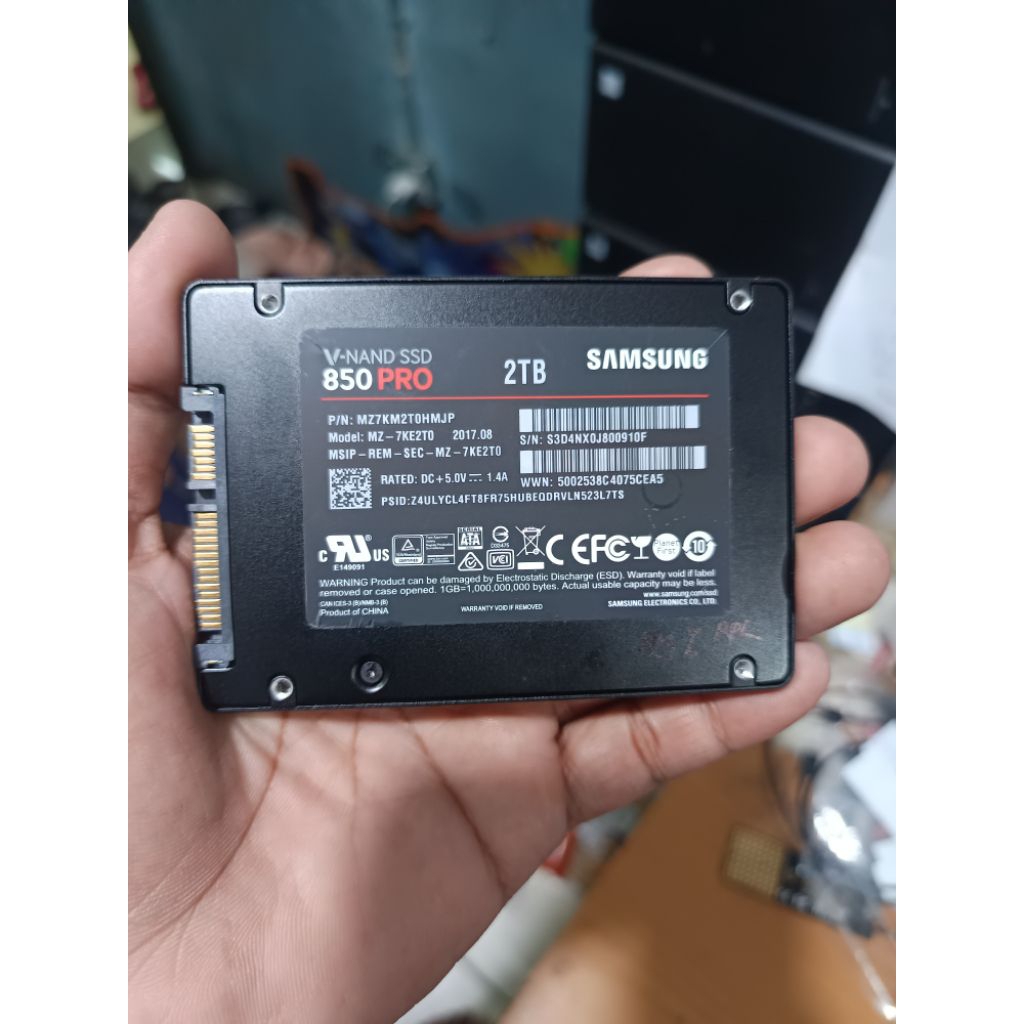 ssd sata 2TB 2 TB orico samsung 850 pro sata 2.5 inch sentinel 100% second original