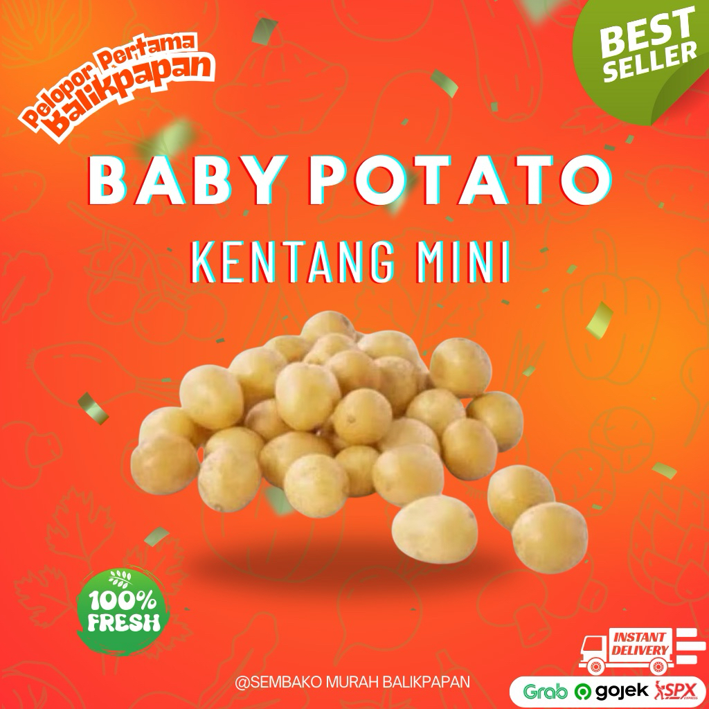 

baby potato/kentang kecil/kentang rendang