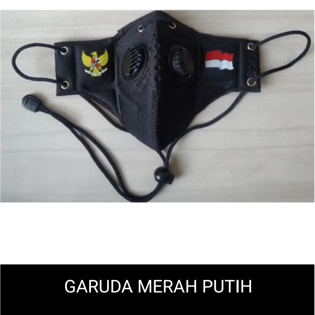 Custom Logo Bebas Untuk Masker Tomo Katup/ Non Katup
