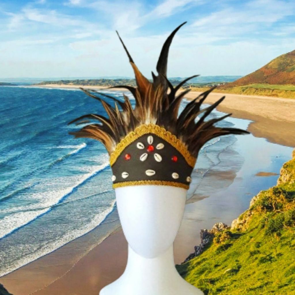 Mahkota bulu Papua #Topi Etnik Papua