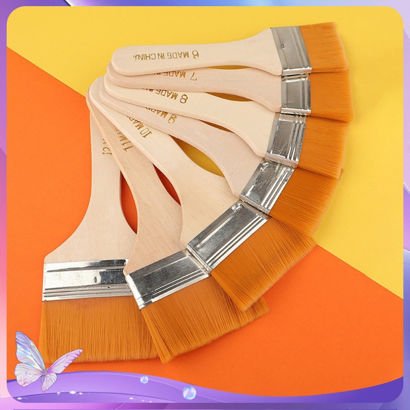 

Nilon Halus Kuas Lukis Kuas Nilon Kuas Decoupage Nylon Kuas Penghilang Debu Keyboard