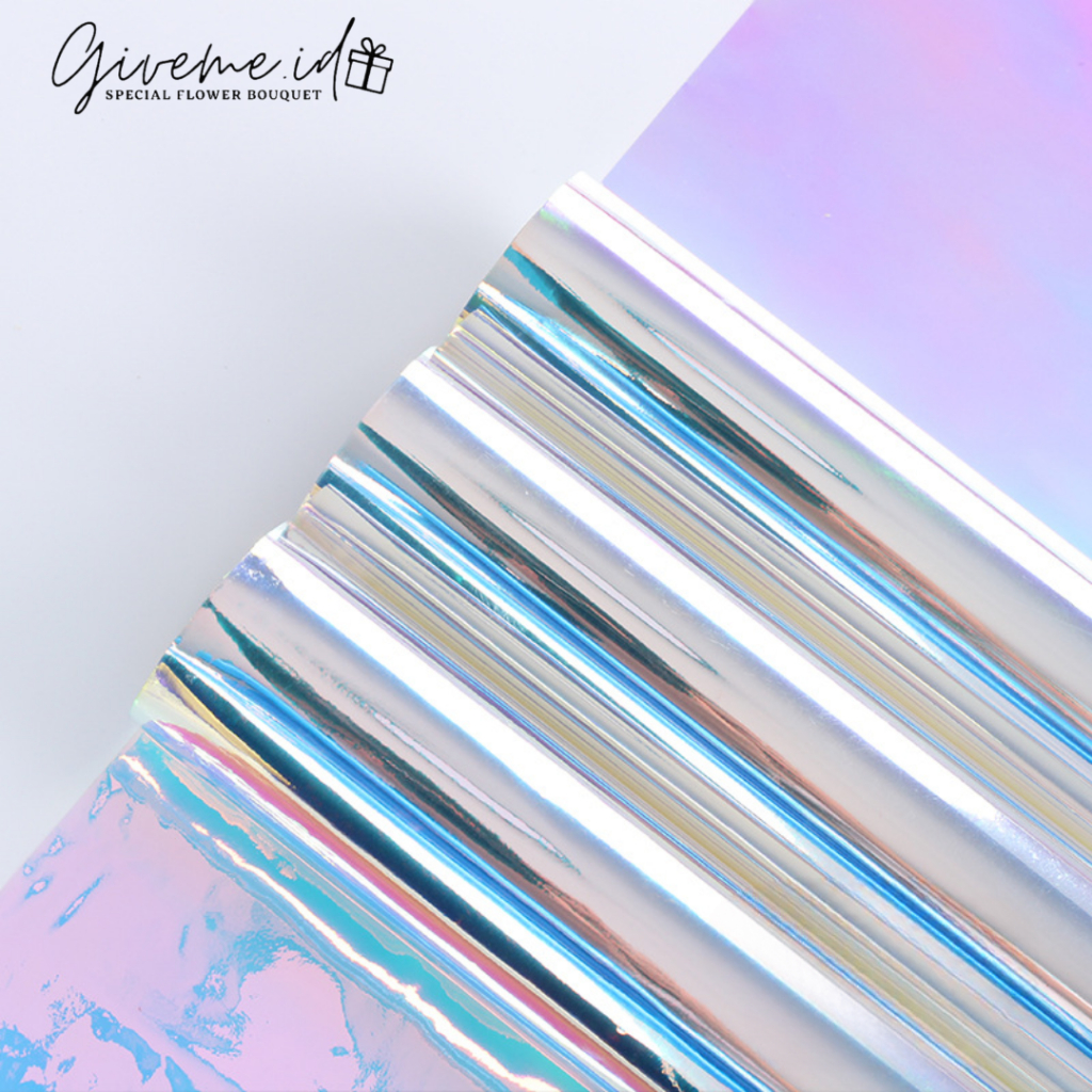 

Hologram Kertas Buket Bunga Transparant 20 LEMBAR 5 LEMBAR ECER Cellophane Transparan