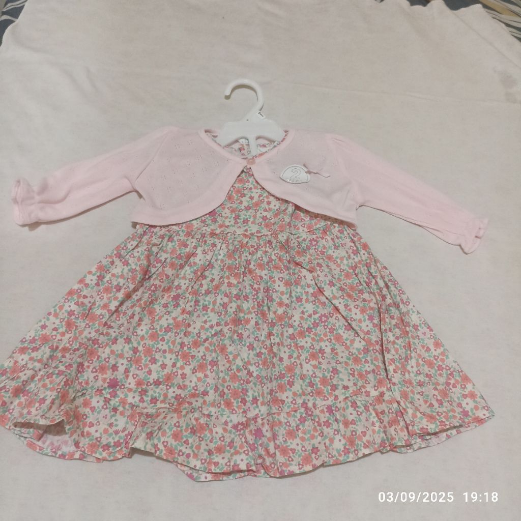 Dress Cardi Little M Pipiniko Original full tag Mall Matahari