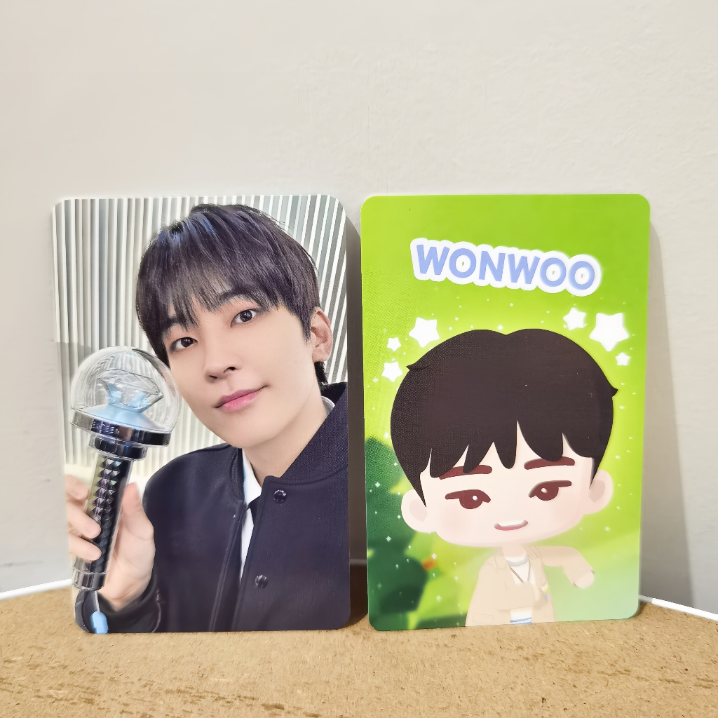 photocard wonwoo seventeen official carat zone caratland 2025 photocard wonwoo carzone carat land 20