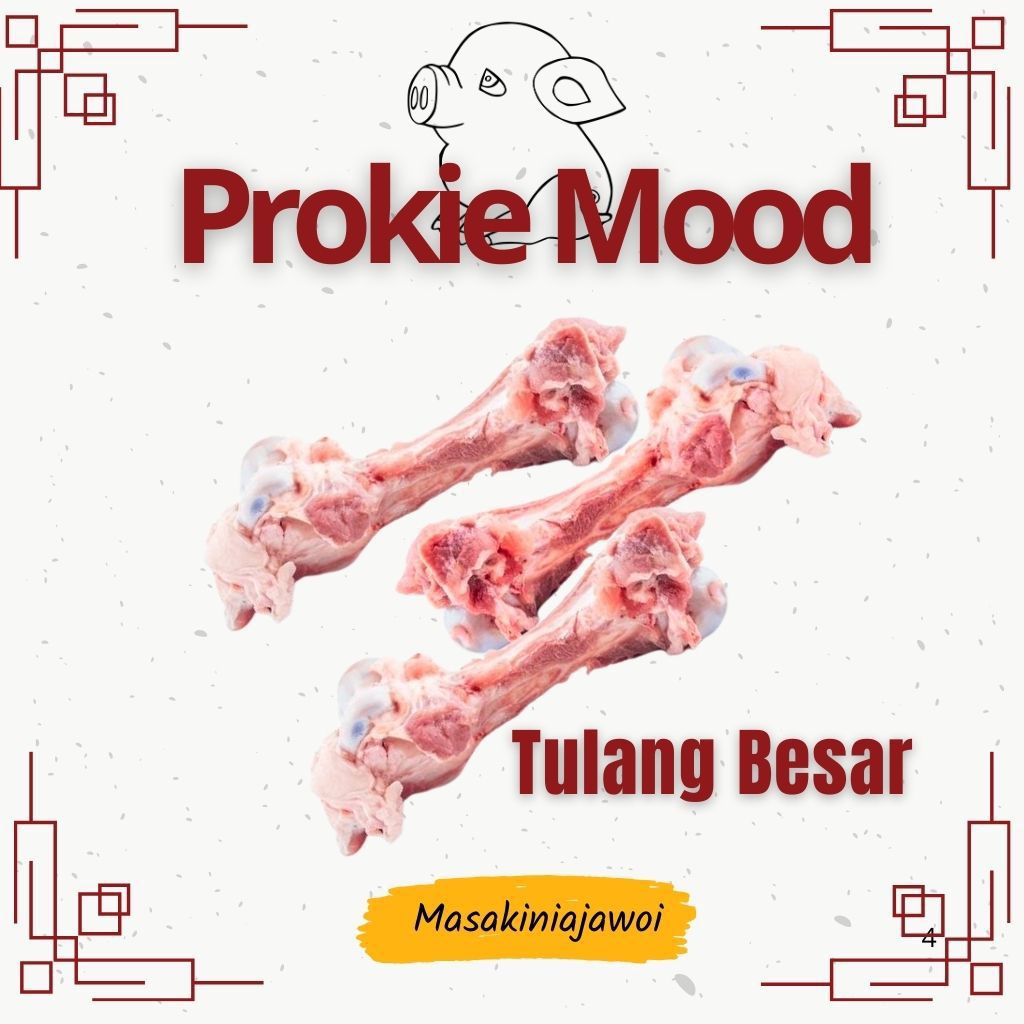 

Tulang Besar/dengkul dari babi 1kg